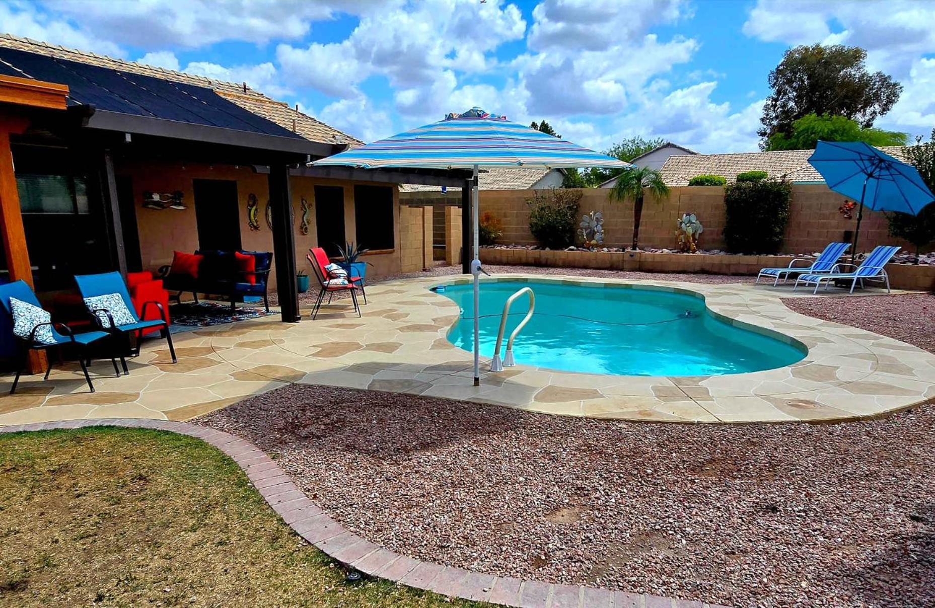 Cozy Home With Pool, Fire Table, Bbq, Rv Parking Mesa Buitenkant foto