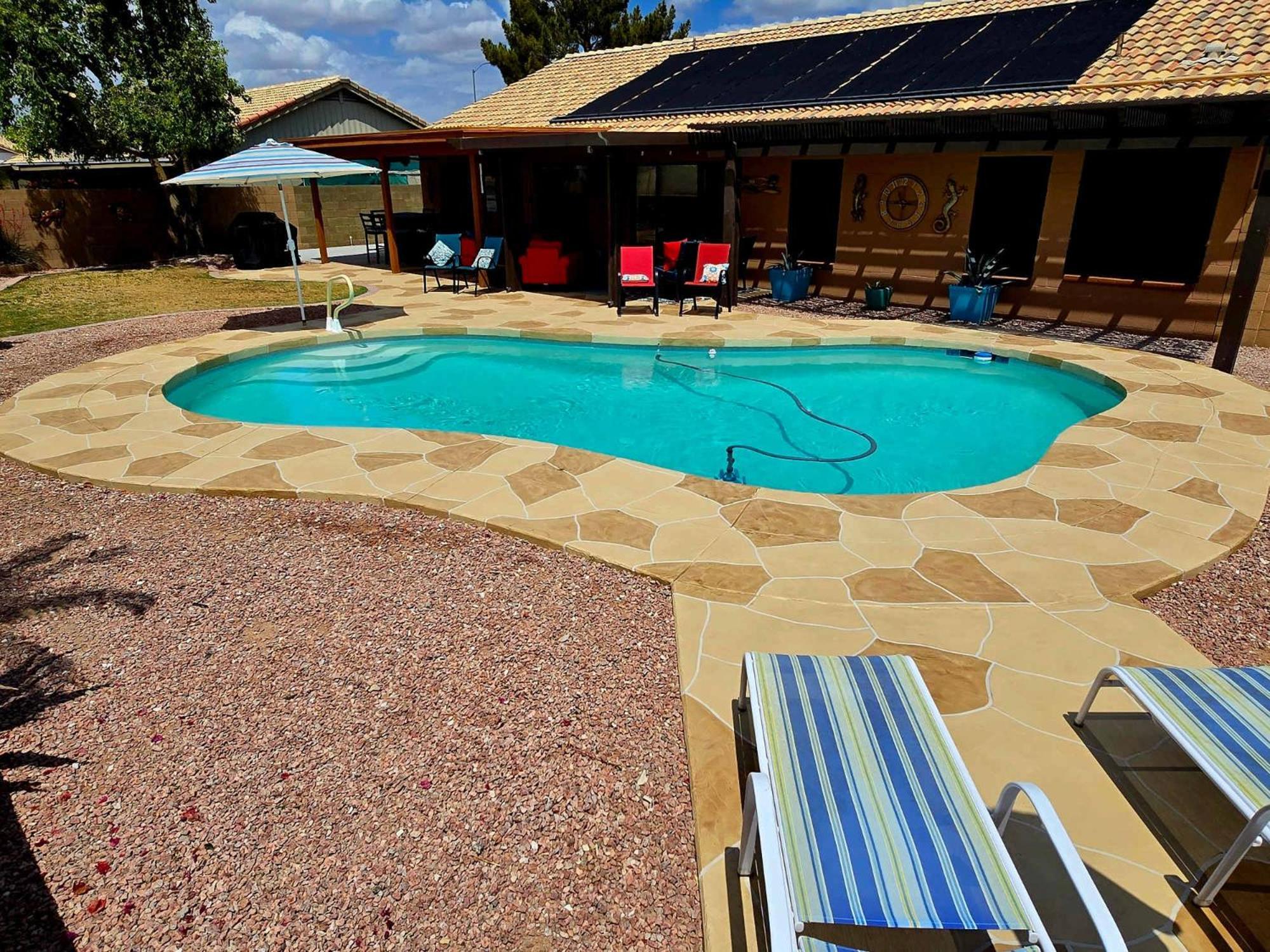 Cozy Home With Pool, Fire Table, Bbq, Rv Parking Mesa Buitenkant foto